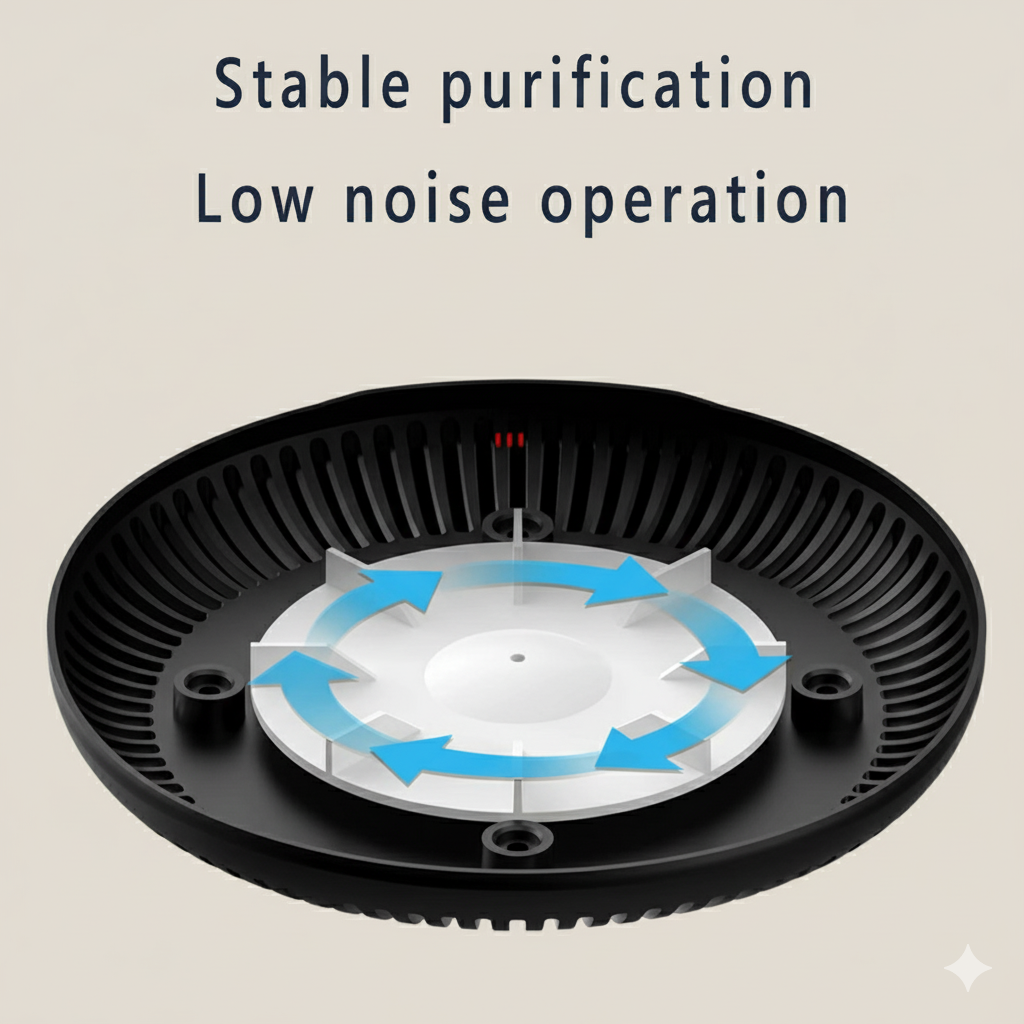 The Smart Air Purifying Ashtray – 360° Smoke Reduction
