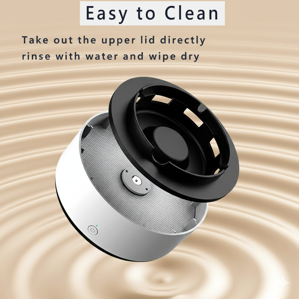 The Smart Air Purifying Ashtray – 360° Smoke Reduction